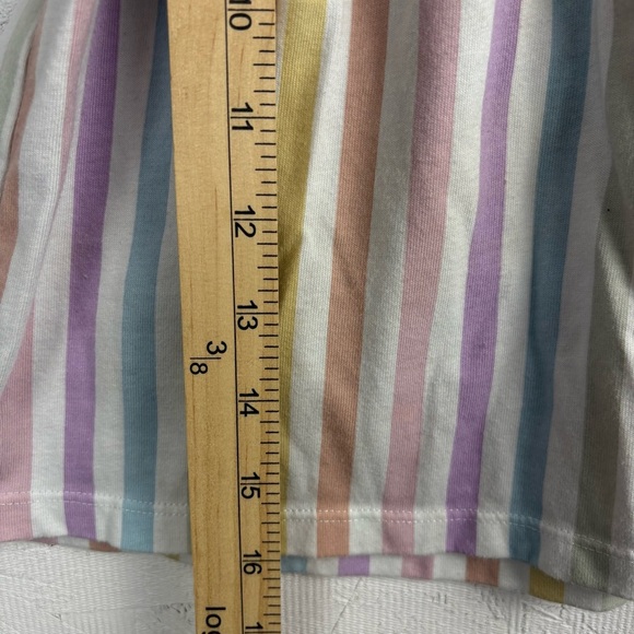 Garanimals 18M Colorful Pastel Striped Kids Dress Cap Sleeves Fit & Flare - Picture 6 of 6